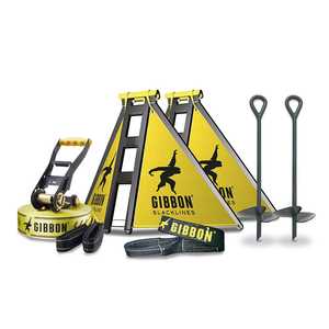 Products: Gibbon Independence Outdoor Slackline Kit - Slackline NZ