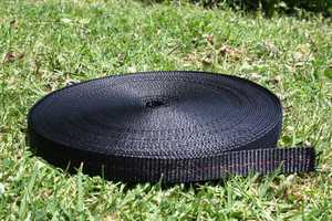 25mm Flat Polyester Slackline Webbing - 50m Roll - Slackline NZ