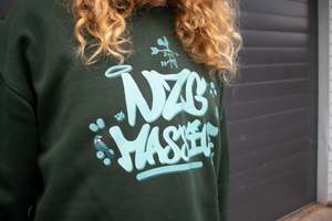 Sweatshirts Hoodies: NZG Massive Crew - Green