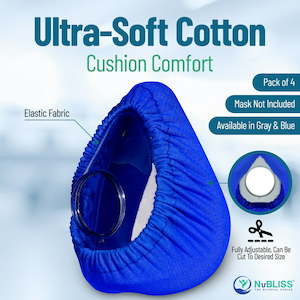 Full Face Masks: CPAP Mask Liner. Full Face Mask (Medium to Large) Cotton Cover. Pack of Four