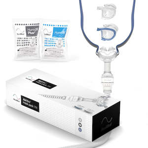 Nasal Masks: ResMed P10 Nasal Mask Pack for Air Mini. Includes HumidX