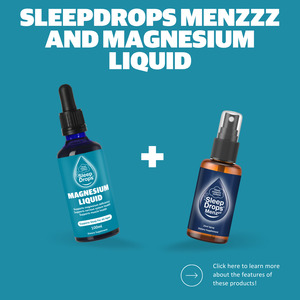 Products: SleepDrops Menzzz and Magnesium Liquid Spray Combo Pack