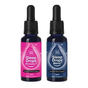 Products: SleepDrops Menzzz and SleepDrops Menopauzzz