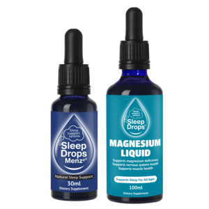 SleepDrops Menzzz and Magnesium Liquid