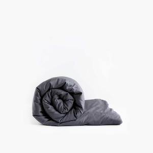 All Weighted Blankets: Cotton Weighted Lap Blanket - Grey