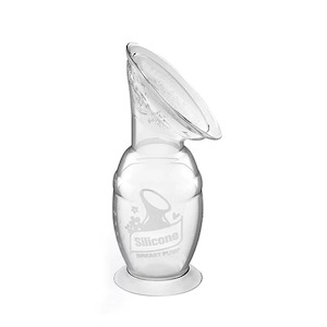 For Mum: Generation 2, 150ml Silicone Breast Pump with Suction Base