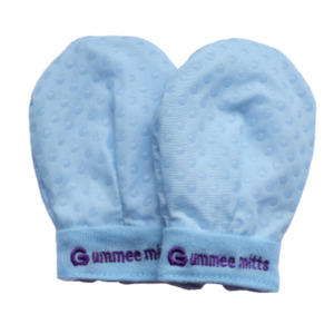 Gummee - 'Anti Scratch' Teething Mitts, 0-3M