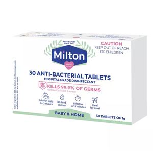 Soothers: Milton - Anti-Bacterial Tablets
