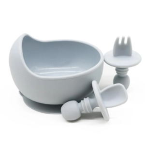 Sleepytot: Sleepytot - Suction Bowl & Baby Cutlery Set