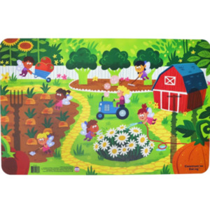 Constructive Eating - Fairy Garden Placemat