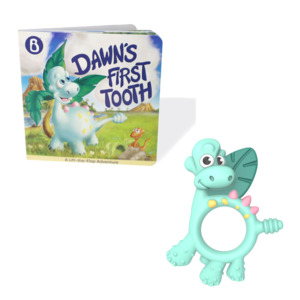 Bibado: Bibado - Dawn the Dinosaur Teething Bundle