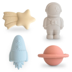 Bath Time: Mushie - Space Mould Free Bath Set