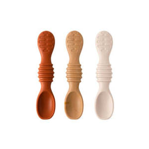 Bumkins 1: Bumkins - Silicone Dipping Spoons 3 Pack