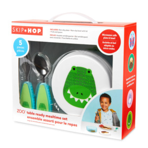 Skiphop: Skip Hop - Table Ready Mealtime Set - dinosaur