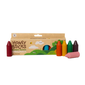 Travel: Honeysticks - Beeswax Crayons Originals 10pk