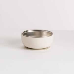 Nestling - Stainless Steel Suction Bowl
