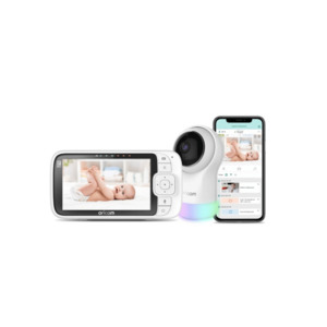 Oricom - 5" Smart HD Baby Monitor with Nightlight