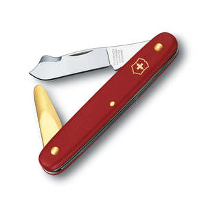 Victorinox Knives: Victorinox Budding Knife - Red - Combi 2 Blades