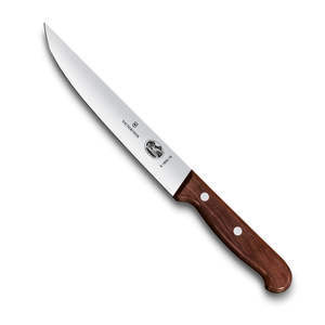 Carving Knives: Victorinox Carving Knife 18cm - Wood Handle