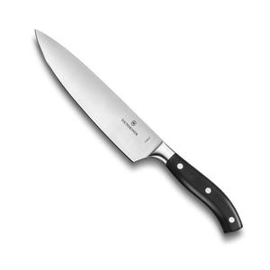 Victorinox Grand Maître Chefs Knife 20cm with Forged Black Handle
