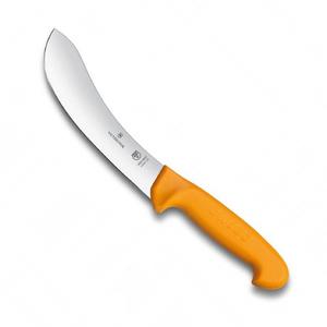 Skinning Knives: Victorinox Skinning Knife 18cm Yellow Handle - Swibo