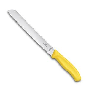 Victorinox Bread Knife - 21cm, Yellow Swiss Classic