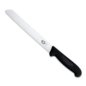 Bread Knives: Victorinox Bread Knife - 21cm, Black Fibrox Handle