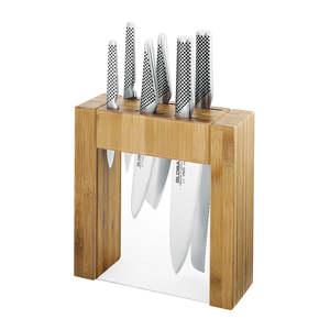 Chef Knives: Global Ikasu 7 Piece Knife Block Set