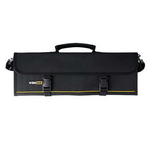 Cheftech Knife Roll - 10 Pockets - Black