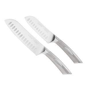 Scanpan Knives: Scanpan Classic Steel 2 Piece Santoku Set