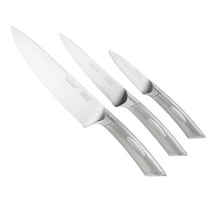 Scanpan Classic Steel 3 Piece Chef Knife Set