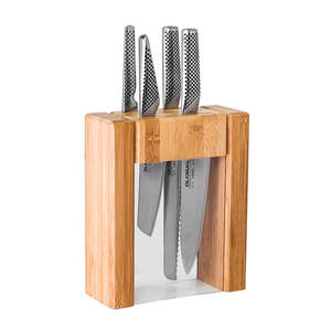 Global Knives: Global Ikasu V 5 Piece Knife Block Set