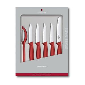 Victorinox Swiss Classic Paring 6 Piece - Red