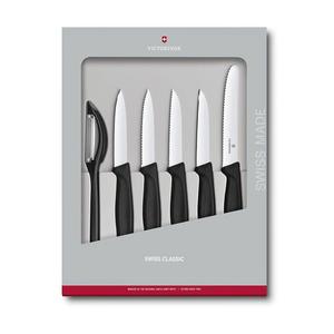 Victorinox Swiss Classic Paring 6 Piece - Black
