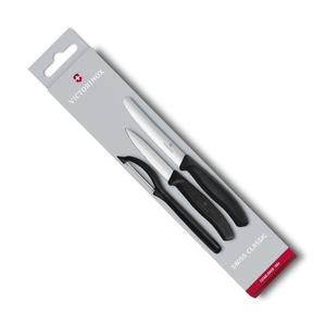 Small Knife Sets: Victorinox Paring Knife Set with Peeler - 3 piece