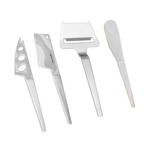 Cutlery: SWISSMAR Cheese 4 Piece Slim Line Knife Set