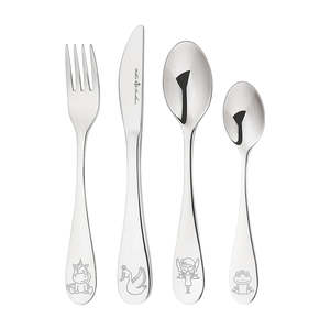 Cutlery: Wilkie Brothers 4 Piece Kids Cutlery - Fairytale