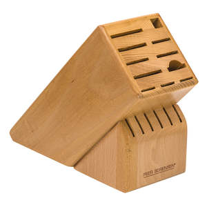 Knife Storage: Peer Sorenson - Beechwood 17 Slot Knife Block