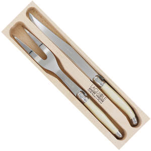 Andre Verdier - 2 Piece Carving Set - Ivory Colour