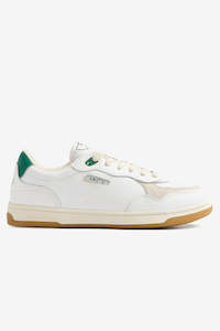 S W C: S.W.C Pro Cup 01 Leather - White Green