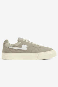 S W C: S.W.C Pearl S-Strike Suede - Light Grey