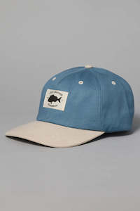 Hats: Just Another Fisherman Old Sea Dog Cap - Washed Blue