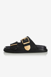 Alias Mae: Alias Mae Panama Sandal - Black