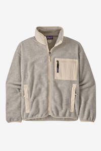Womens Sweats Hoodies: Patagonia Womens Synch Jacket - Oat Natural