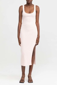Significant Other: Significant Other Venetia Knit Dress - Musk