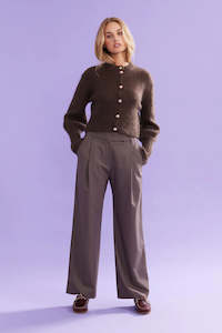 Ruby: Ruby Matilda Cardigan - Cocoa