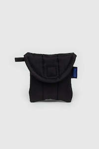 Mens Accessories: Baggu Puffy Earbuds Case - Black
