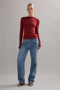 Caitlin Crisp: Caitlin Crisp Beau Merino - Maroon