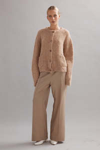 Caitlin Crisp: Caitlin Crisp Alfie Cardigan - Tan