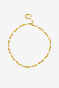 Amber Sceats Begonia Necklace - Gold